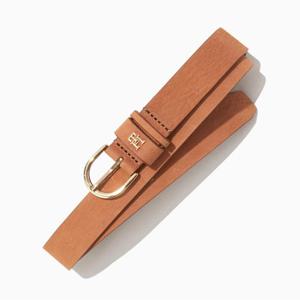 [타미힐피거(여성)]에센셜 누벅 벨트  T22F6ABE002WT1_GPA