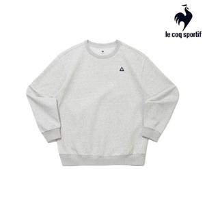 [르꼬끄] 남녀공용 에센셜 루즈 기모 맨투맨 QQ423LFSO1_MGR