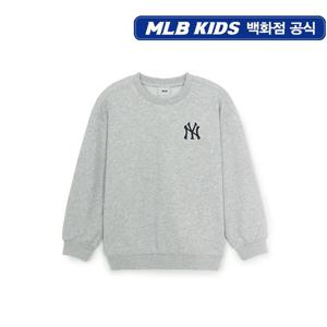 MLB키즈  BASIC 스몰로고 맨투맨티셔츠CL (7AMTB165450MGL)