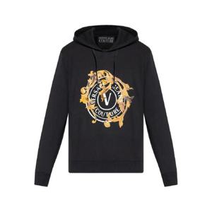 25 FW 베르사체진스꾸뛰르 로고 프린트 후드티 79GAIE01CF02E TP442262722