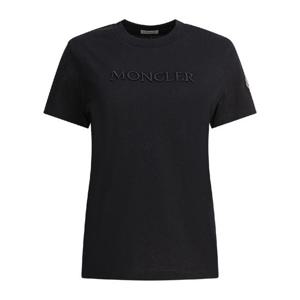 MONCLER 8C00012-89AUO999 T shirt with embroidered logo