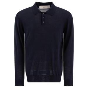 GOLDEN GOOSE GMP01353P00104150501 Wool long sleeved polo shirt