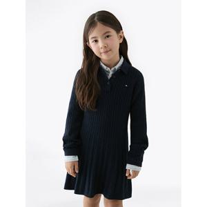 타미힐피거 키즈 T42F7RDR210GT1 케이블 스웨터 원피스