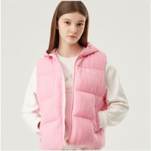 르꼬끄 [택가 259000원]여성 케이블 스여성 케이블 스웨터 후드 패딩 베스트 QP122OST11