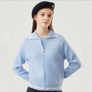 르꼬끄 [택가 219000원]여성 케이블 스웨터 집업 QP122OST12