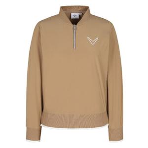 캘러웨이골프긴팔티 LQS CWTY24F402_BE 여성 가을 우븐 티셔츠