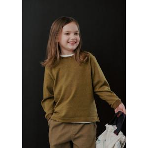 [빈]올리브 그린 라운드 티셔츠BZ61TS04OL