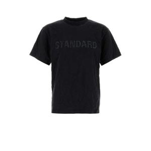 발렌시아가 반팔 티셔츠 850261TTVC7 1041 Black