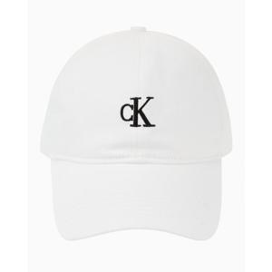 [캘빈클라인 진]공용 CK 로고 야구모자 화이트 4G5002G (4G5002G-YAF)
