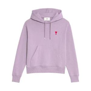 25 FW 아미 파리스 로고 자수 오가닉 코튼 후드티 USW200730H22 TP442828413