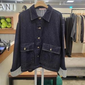 스테파니 HC03 앞포켓 청자켓 A25DM5308