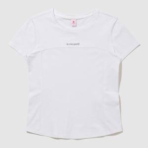 [르꼬끄]여성 애슬레저 슬림핏 듀얼플렉스 반팔 QQ322ORS82_OWT