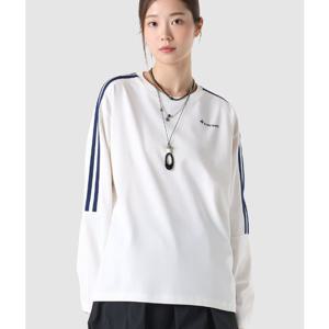 [르꼬끄]공용 선데이 루즈 긴팔티셔츠 QQ323LRL82_IVY