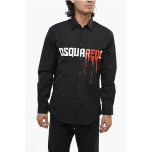 디스퀘어드2 긴팔 셔츠 S74DM0863 S36275 900 Black