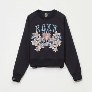 [퀵실버] 록시 플라워 프린트 맨투맨 RF31LT059_NVY