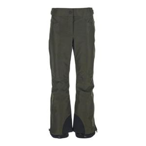 MONCLER GRENOBLE Green Pants with Elastic Drawstring Hem and Logo Patch on the Sleeve in Tech Fabric Woman 2G00008597MO83C