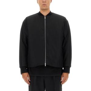 질샌더 울 집업 봄버 재킷 J22BN0277 J40045001