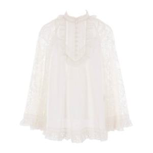 짐머만 크림 라미 레이스 블라우스 3421TSS253 CRM