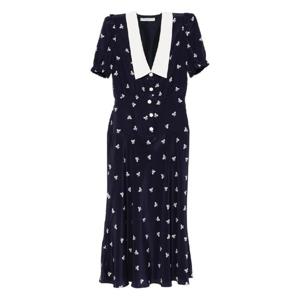 알레산드라리치   반팔원피스 FW25 FABX4113F45951844 6253906 NAVY BLUE-WHITE