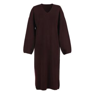 [파슨스] Side.Slit Knit Dress_Wine    [PW5Q9NO01]