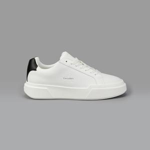 CK진  여성 미네르바 청키 레더 레이스업 컵솔 스니커즈(YW01947-01W)