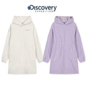 디스커버리키즈 DKOP51056 여아 플리스 후드 원피스