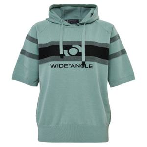 [와이드앵글]여성 TO 보더 쟈카드 반집 후드 스웨터 WWU25K12K1