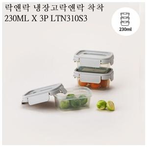 락앤락 냉장고정리 밀폐용기 보관용기 착착 LTN310S3 락앤락 냉장고정리 밀폐용기 착착 반찬통 보관용기