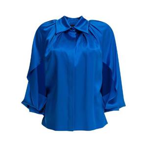 막스마라 피아노포르테   긴팔 셔츠 SS25 2511111014600SALICE037 5614360 Blue