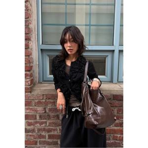 [쿠론] [론칭가 398,000원] 하이퍼 지퍼(Hyper Zipper) 숄더 30_RCBSX25643BRD