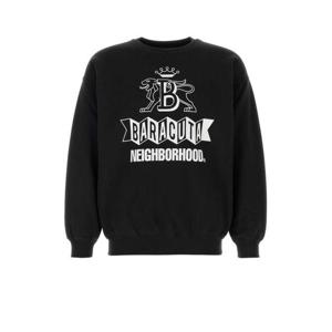 바라쿠타 후드 티셔츠 BRFEL0048 100 Black