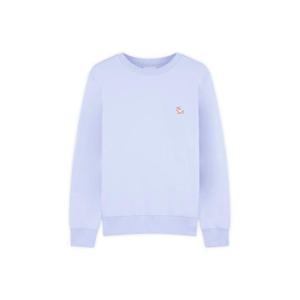 메종키츠네 후드 티셔츠 LM00303KM0001 P419 BEAT BLUE