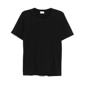 생로랑 반팔 티셔츠 819395 Y2ZJ21000 Black