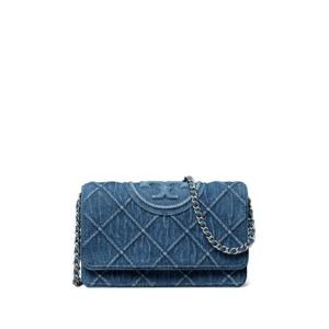 토리버치 플레밍 소프트 데님 크로스 백 158819