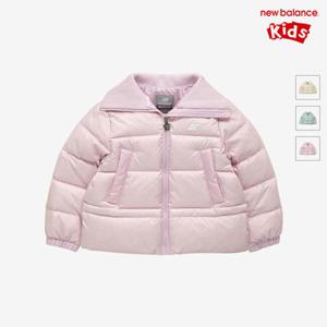 [뉴발란스키즈] NK9QF4815G(88) 라벤더 NBgC) 여아 니트카라 (덕) 경량 다운