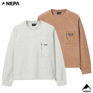 네파 [택가 89.000원](7L85362) 여성 가을겨울 플러피 폴라텍 플리스 맨투맨 티셔츠