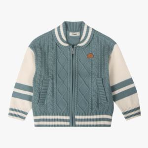 [치크(키즈)]바시티 스웨터 가디건 CKCK25W2B