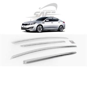 (썬바이저) 2010-2013 K5 크롬 윈도우 바이저 자동차용품 익스테리어용품 선바이저 썬바이저 썬바이져 자동차썬바이저 자동차선바이저