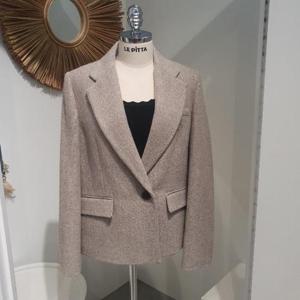 르피타 HC06 세미 반더블 숏 자켓(베이지) L254UJKA52