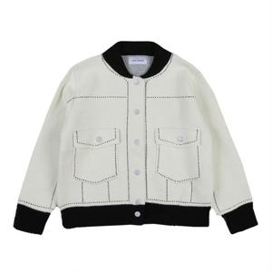 [코데즈컴바인]블루종 니트점퍼 (CJD-PJ382WA)