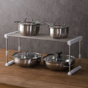 너비 폭조절기능 주방선반1단 주방선반 수납선반 싱크대선반 조립식선반 미니선반 주방정리대 정리선반 싱크대정리