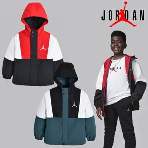 [나이키키즈(플레이키즈)]조던 컬러블럭 자켓 바람막이 8-15세 N243JK353P