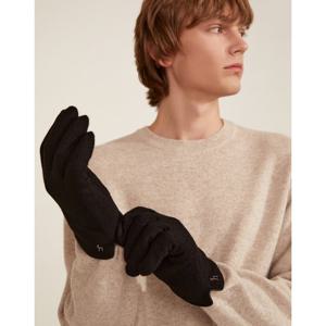 [헤지스]그레이 베이직 울 장갑 (스마트터치가능) HJGV5F022G3