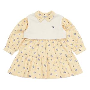 [블루독베이비]뷔스티에블루베리미디드레스 45A14-400-01