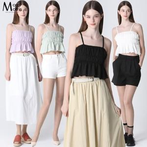 [더블유쇼핑][모리모리스(Morry Morris)] 다포니 밴딩 블라우스_