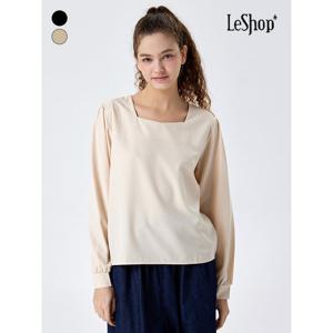 [르샵]스퀘어넥 심플 블라우스 (BP9BL035A)