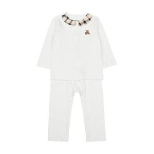 [닥스베이비]아일렛 자카드 상하내의 (EUW40VP02M-OW)