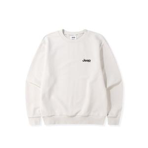 [지프]남여공용 클래식 핏 나침반 맨투맨티셔츠 (JQ3TSU802)