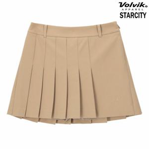 볼빅 여성 울 플리츠 큐롯 VLCUP901_BE_KDS