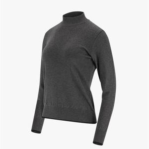 [엘르골프]24년 여성 가을 투어 변형 골지 목크넥 스웨터 [6K63451]